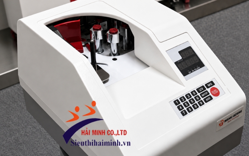 Thông số của máy đếm tiền khí nén Manic B-2022