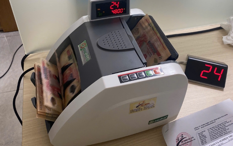 Máy đếm tiền OUDIS 9192A