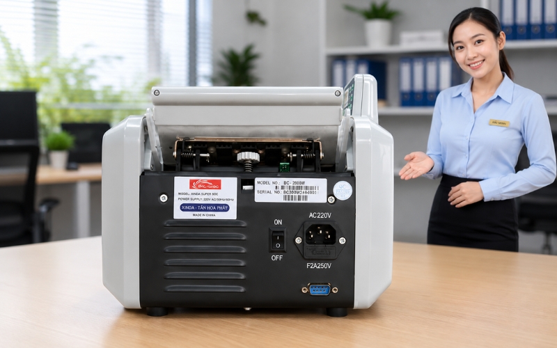 Thông số của máy đếm tiền Silicon MC-8600