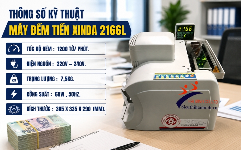 Thông số kỹ thuật máy Xinda 2166L