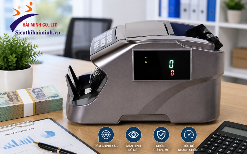 Tính năng nổi bật của máy đếm và soi tiền SCounter ZJ-6200