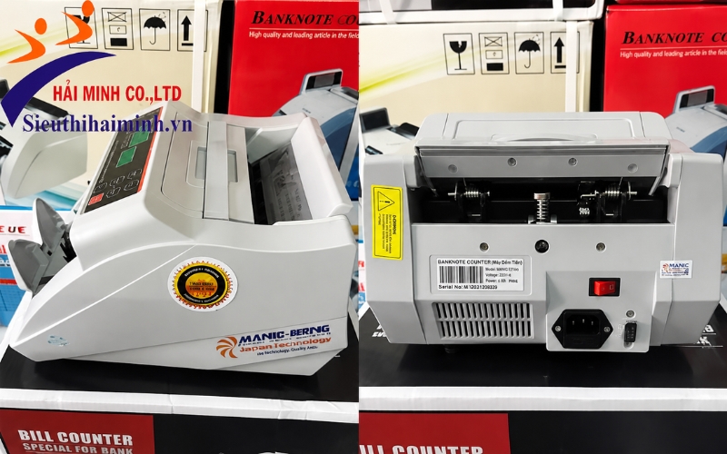 Tính năng nổi bật của máy đếm tiền Manic B-1218