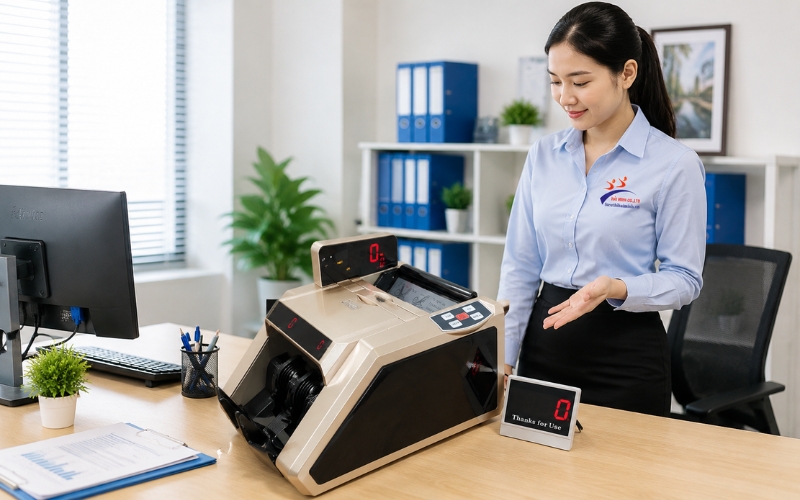 Tính năng nổi bật của máy đếm tiền Mazsan BLNH207