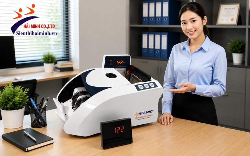 Tính năng ưu việt của đếm tiền Manic B-3032UV