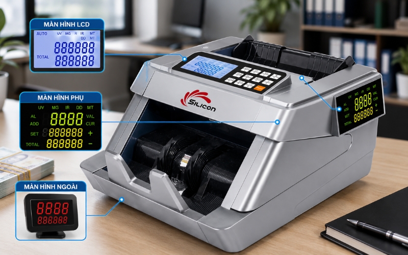 Ưu điểm nổi bật của máy đếm tiền MC-7600