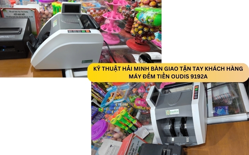 Vì sao nên chọn may dem tien OUDIS 9192A