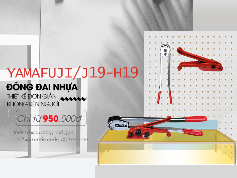 Bộ dụng cụ siết kẹp đai nhựa Yamafuji H19/J19