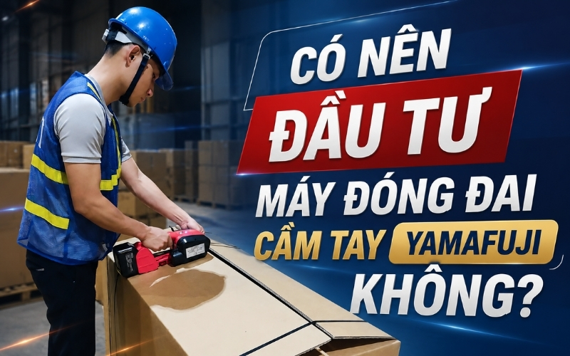 Có nên đầu tư máy đóng đai cầm tay Yamafuji không