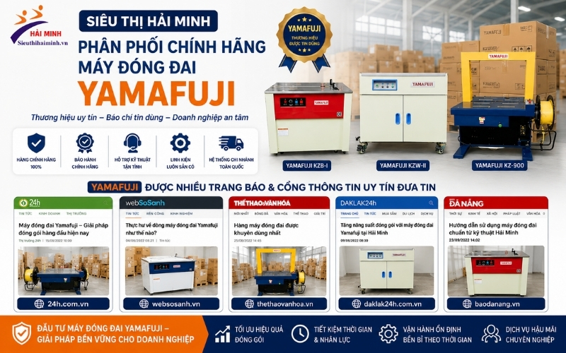 Địa chỉ cung cấp máy đóng dây đai uy tín toàn quốc