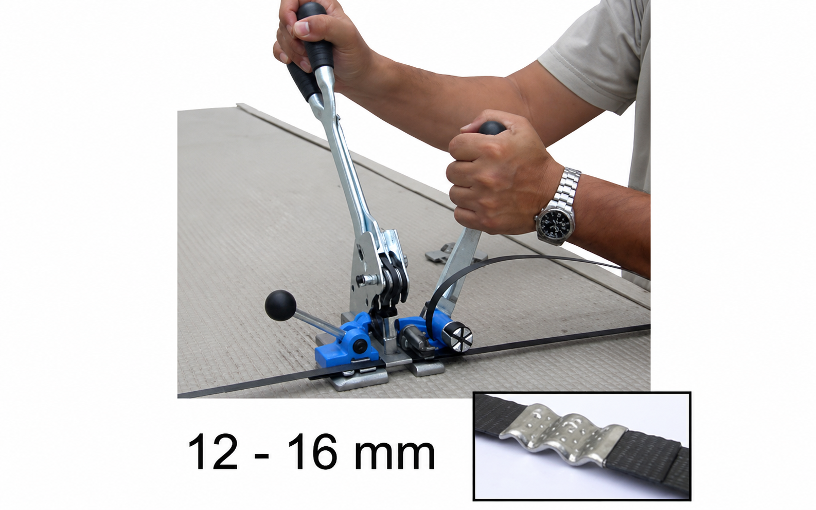 Dụng cụ đóng đai nhựa cầm tay YBICO P1625 chất lượng
