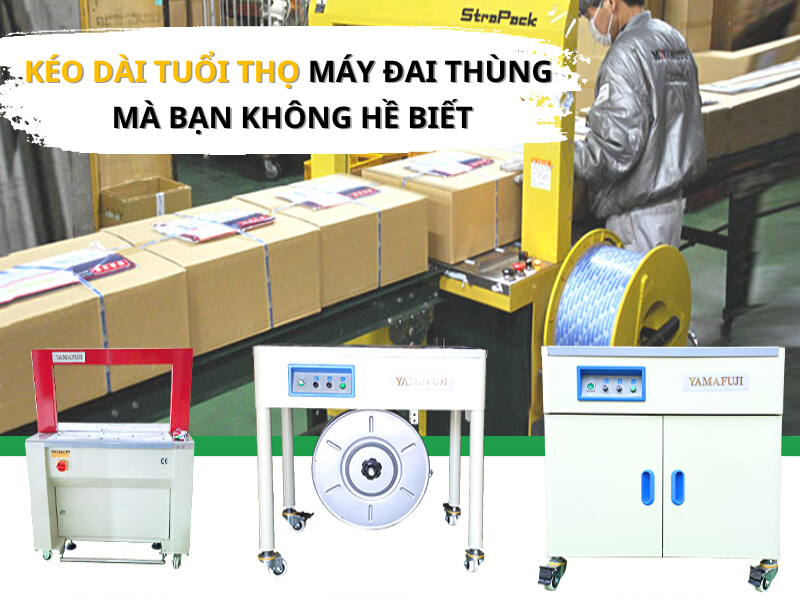 Kéo Dài Tuổi Thọ Của Máy Đai Thùng Mà Bạn Không Hề Biết