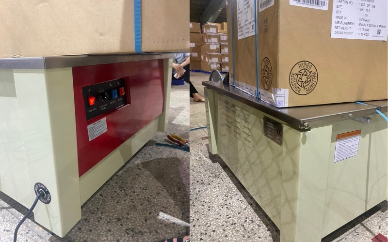 Kinh nghiệm chọn máy đóng đai cho ngành logistics