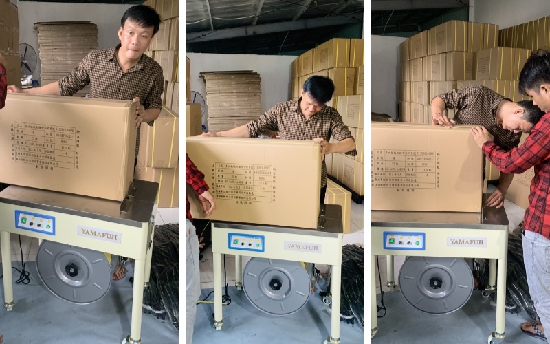 Lời khuyên khi chọn mua và sử dụng máy đóng đai thùng