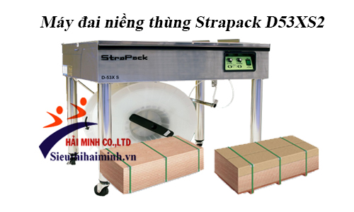 Máy đai niềng thùng Strapack D53XS2