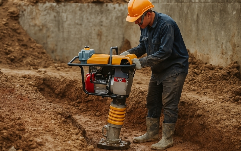 Máy đầm cóc 80kg Mikasa MT-77HRL