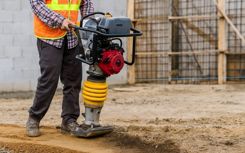 Máy đầm cóc Honda RM80