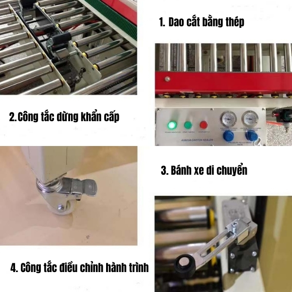 Máy dán thùng tự động Yamafuji AS823D