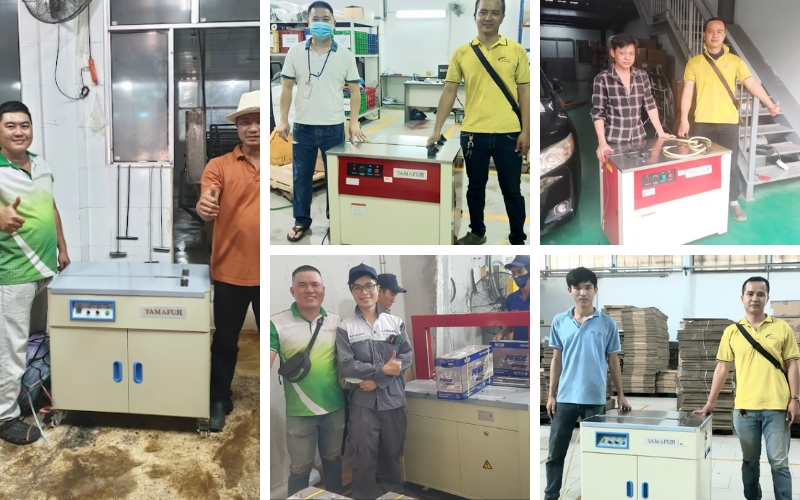 Máy đóng đai Hải Minh - đồng hành cùng mọi doanh nghiệp