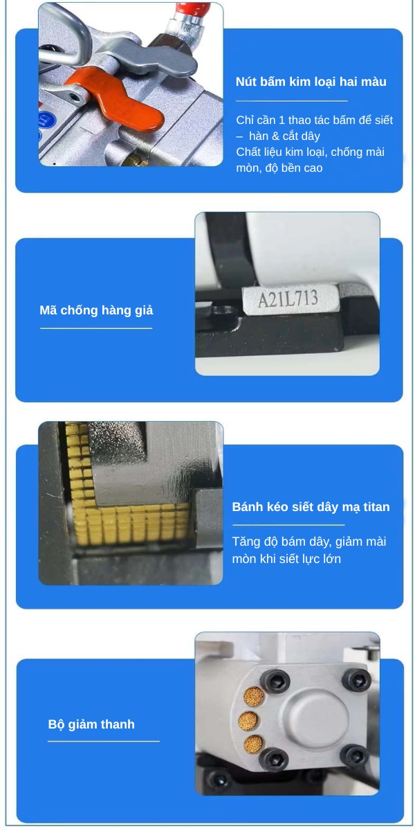 Máy đóng đai Yamafuji AQD19