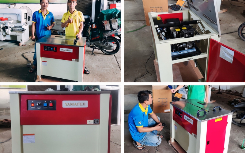 Máy đóng đai Yamafuji KZB-I