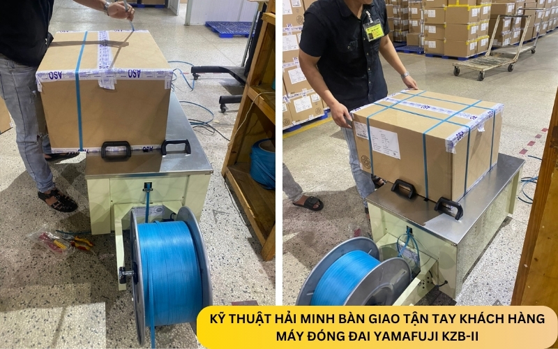 Tính năng nổi bật của máy đóng đai Yamafuji KZB-II