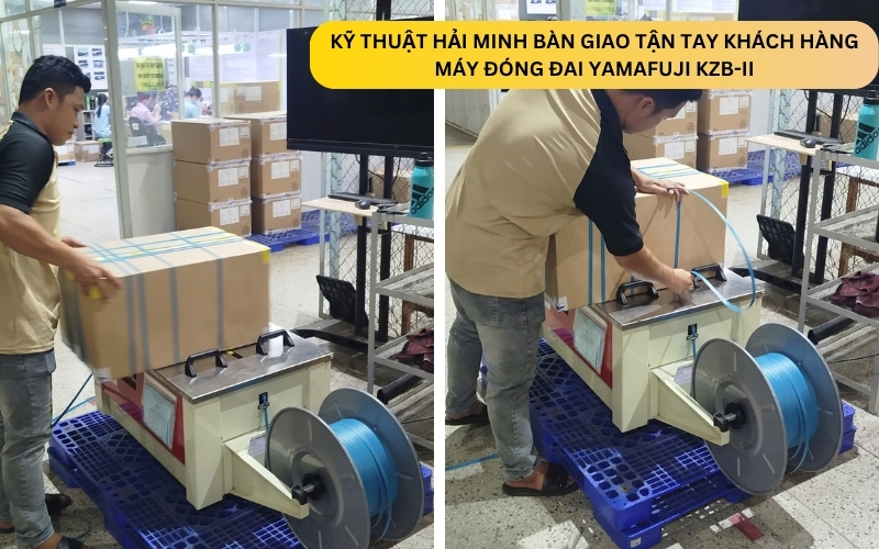 Đặc điểm nổi bật của máy đóng đai Yamafuji KZB-II