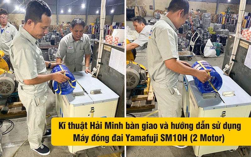 Siêu Thị Hải Minh – Địa chỉ cung cấp máy đóng đai thùng SM10H uy tín số 1 Việt Nam