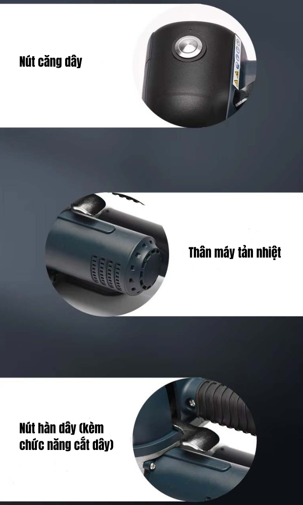 Máy đóng đai chạy pin Yamafuji DD19A