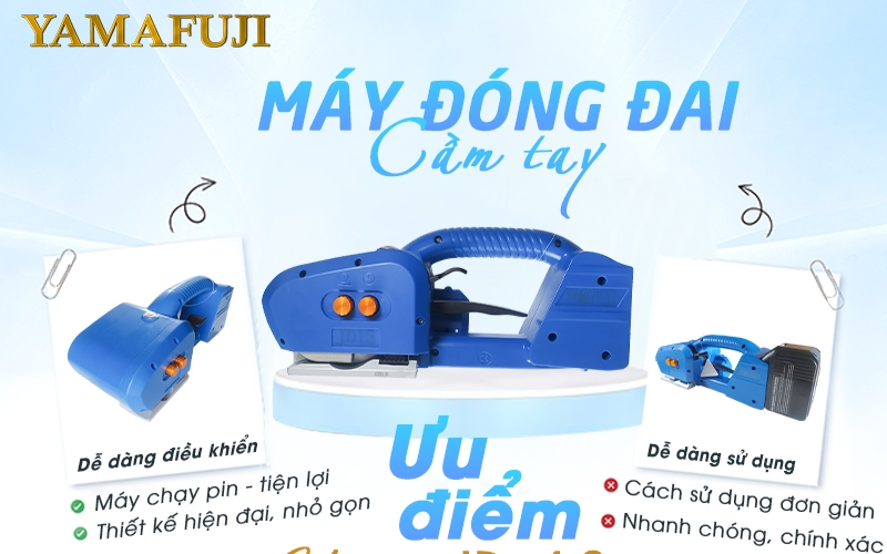 Máy đóng đai chạy pin Yamafuji JD-13