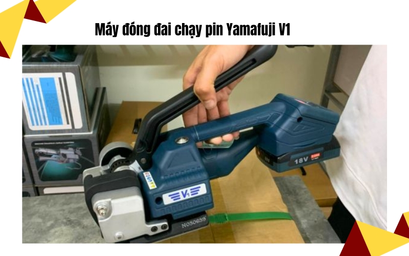 Máy đóng đai chạy pin Yamafuji V1