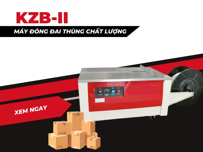 Thiết bị đóng đai nhựa Yamafuji KZB-II
