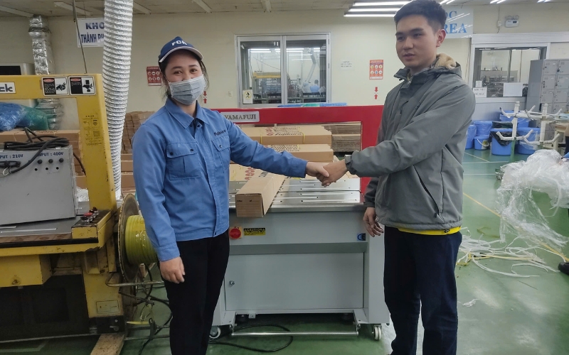 Máy đai hàng tự động Yamafuji WG-22XN