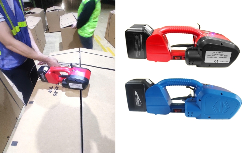 Máy siết đai chạy pin JD-16