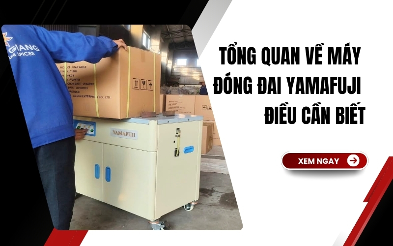 Tổng quan về máy đóng đai Yamafuji - điều cần biết