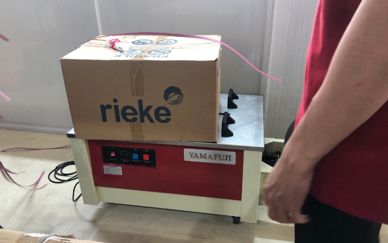 Ứng dụng của máy đóng dây đai bán tự động