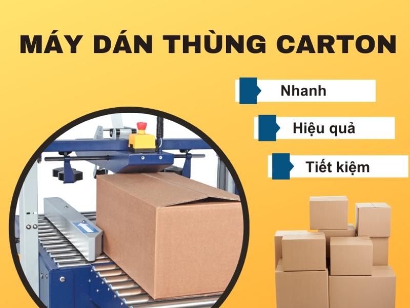 Vậy sử dụng máy dán băng keo thùng carton khi nào?