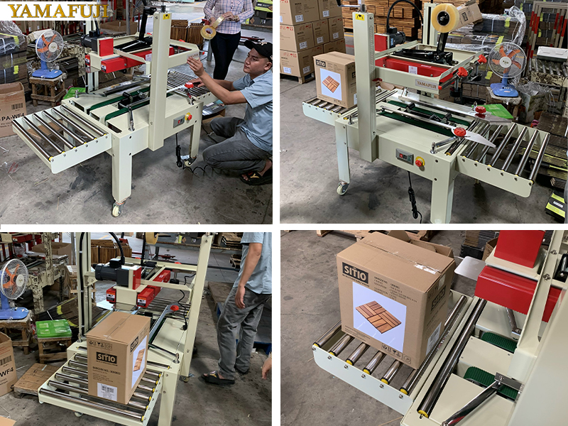 Máy dán thùng Carton Yamafuji FXJ6050B