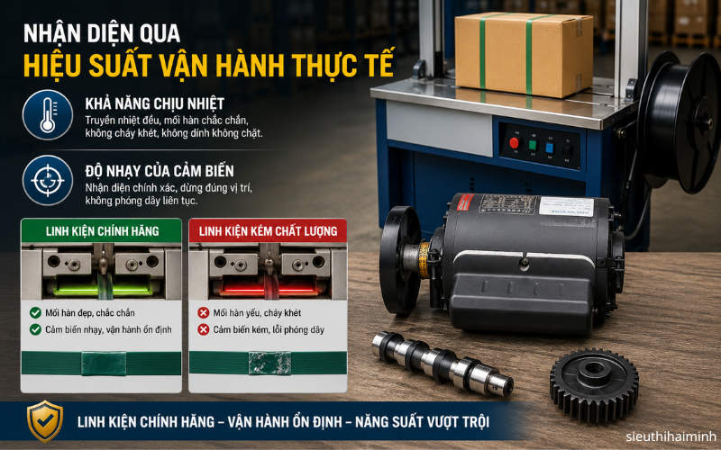  Nhận diện qua hiệu suất vận hành thực tế