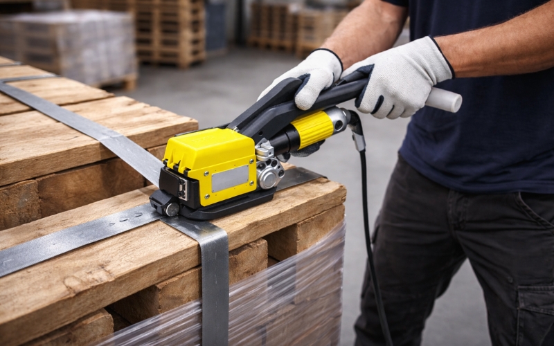 Đặc trưng nổi bật máy đóng đai dùng khí nén A390/A391