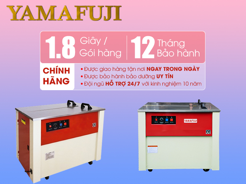 Thương hiệu máy đóng đai Yamafuji hàng đầu Việt Nam