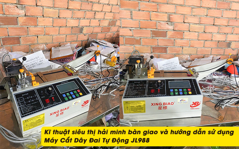kĩ thuật Máy Cắt Dây Đai Tự Động JL988