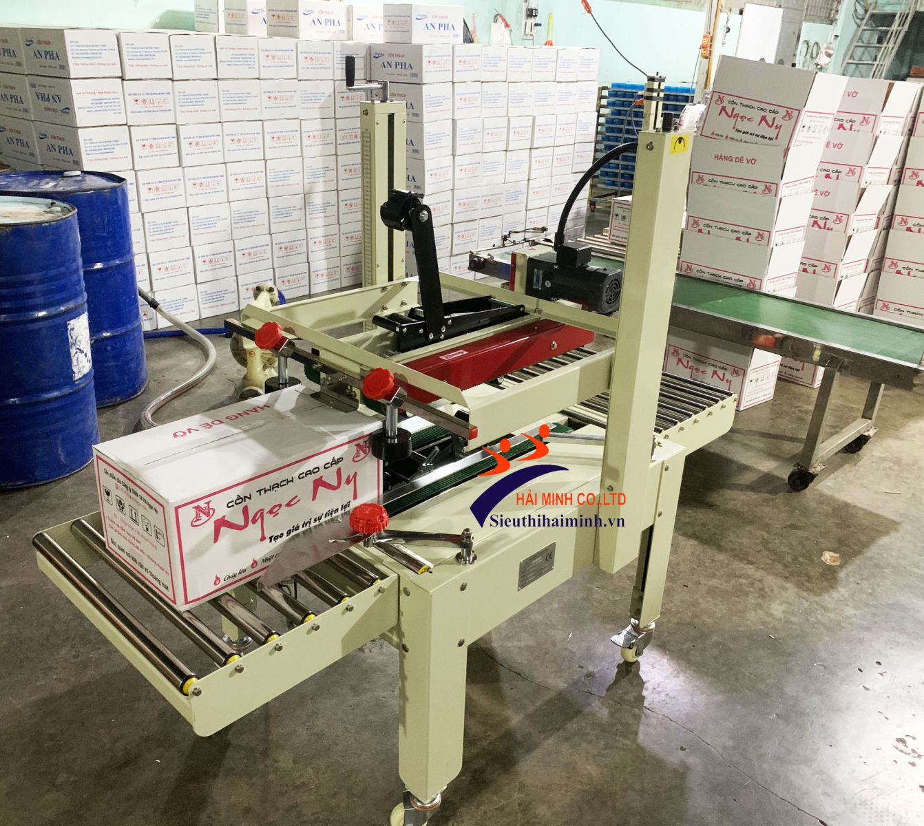 Máy dán thùng carton chính hãng