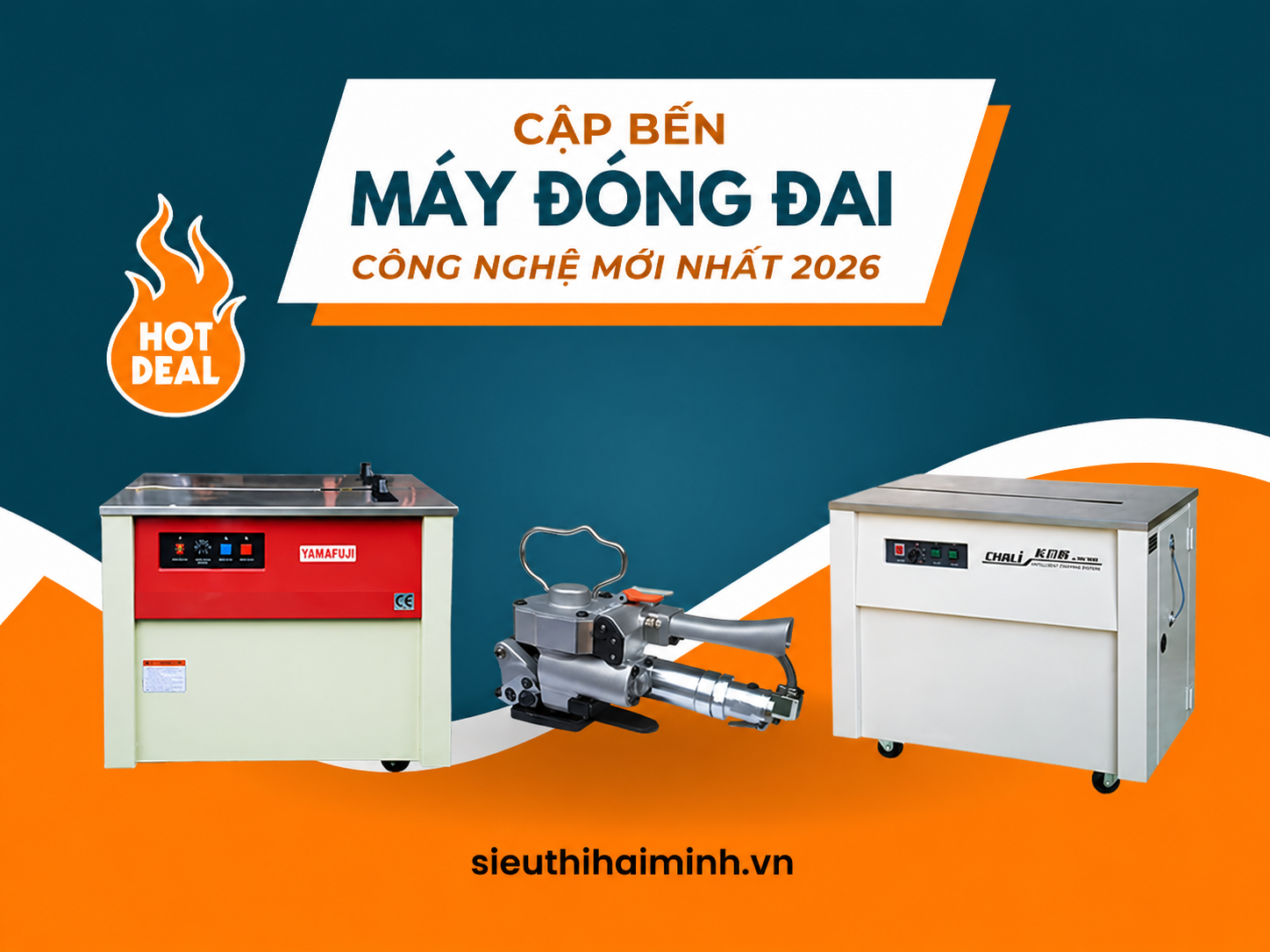 Cập bến máy đóng đai thùng công nghệ mới nhất năm 2026