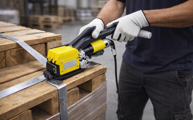 Thông số kỹ thuật máy đóng đai dùng khí nén A390/A391