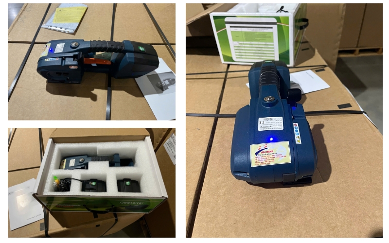 Máy đóng dây đai nhựa dùng pin (Cầm tay, dùng pin)