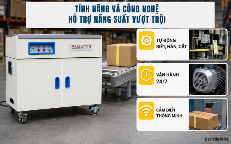 Tính năng và công nghệ hỗ trợ năng suất vượt trội