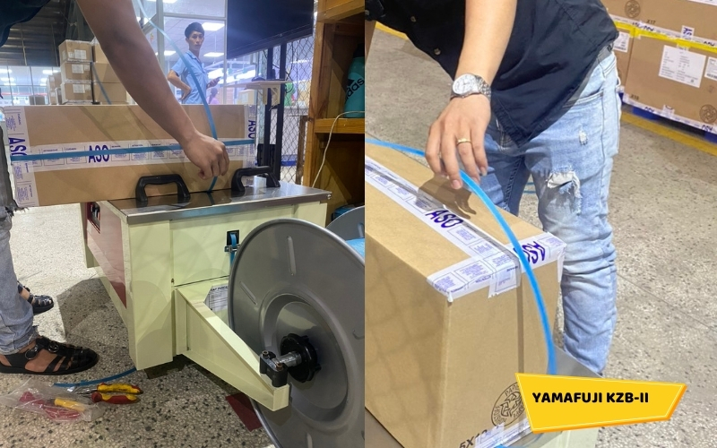 Máy đóng dây đai Yamafuji KZB-II