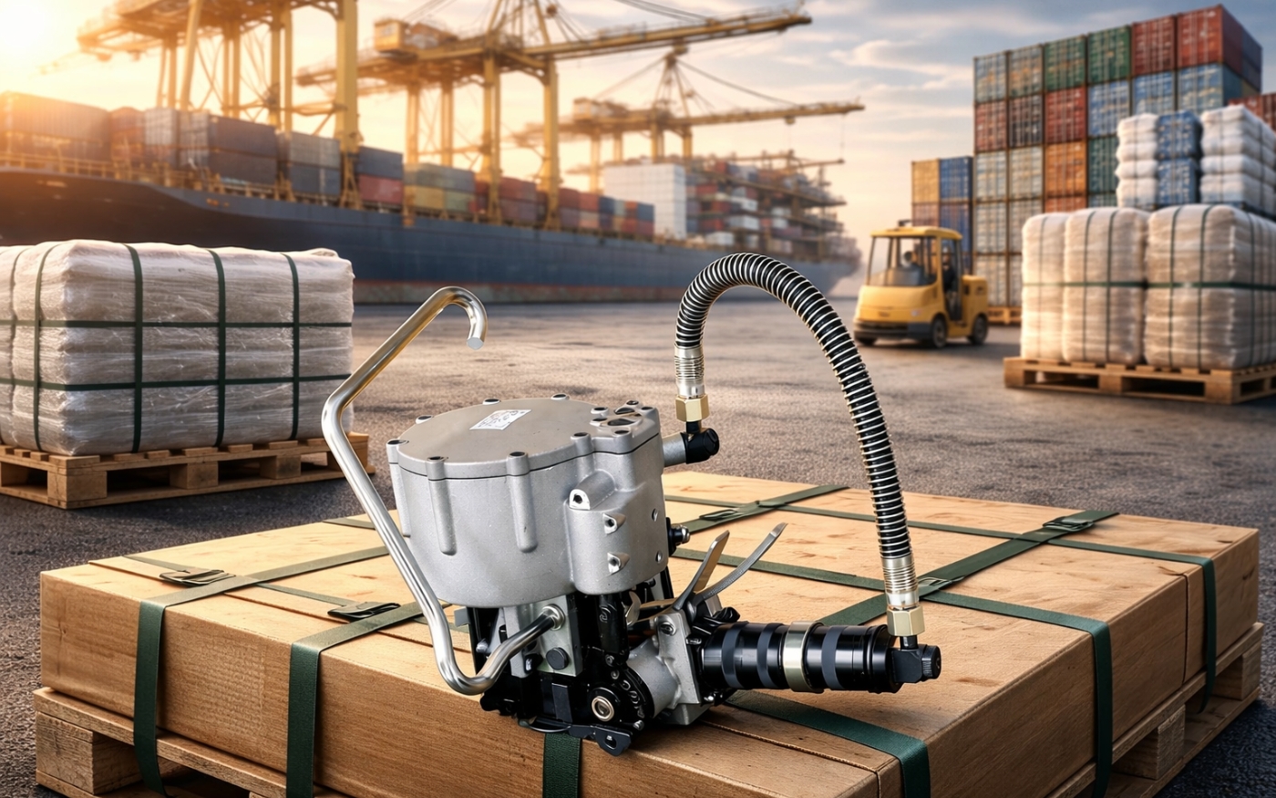 Nhóm hàng máy móc và pallet công nghiệp