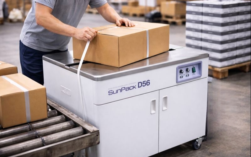 Thông số kĩ thuậ​t máy đóng đai STRAPACK D56