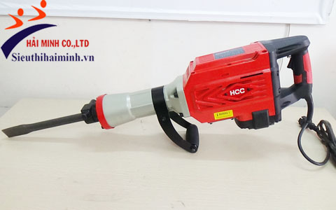 Máy đục bê tông HC-95 có cấu tạo nhỏ gọn tiện cho quá trình di chuyển và sử dụng